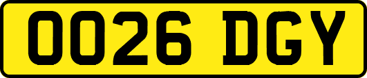 OO26DGY