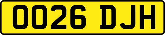 OO26DJH