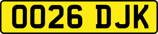 OO26DJK