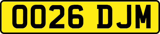 OO26DJM