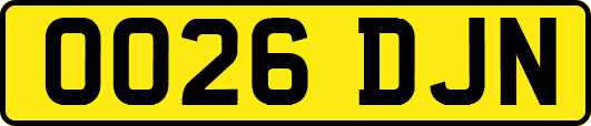 OO26DJN