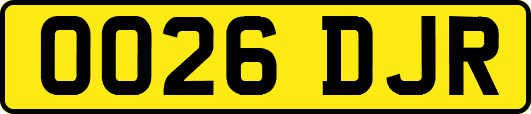 OO26DJR