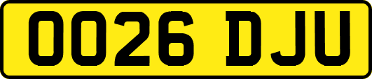 OO26DJU
