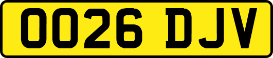 OO26DJV