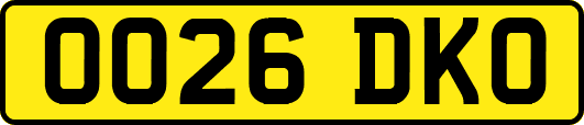 OO26DKO