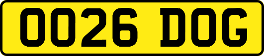 OO26DOG