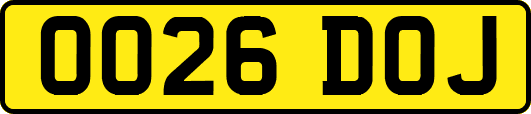 OO26DOJ