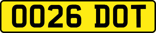 OO26DOT