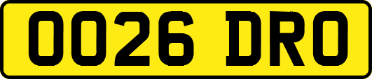 OO26DRO