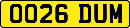 OO26DUM
