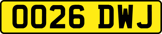 OO26DWJ