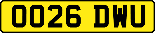 OO26DWU