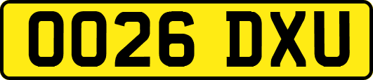 OO26DXU