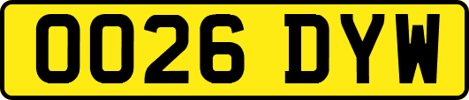 OO26DYW