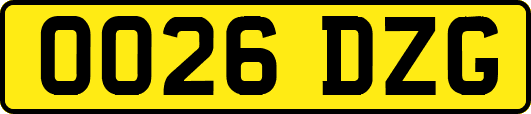 OO26DZG