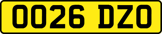 OO26DZO