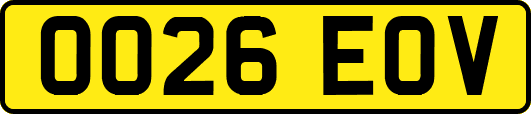 OO26EOV