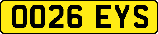OO26EYS