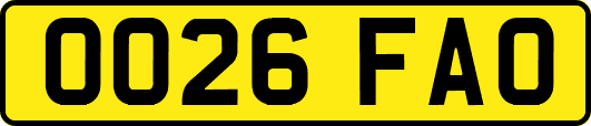 OO26FAO