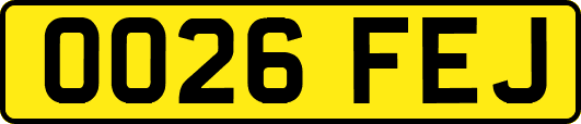 OO26FEJ