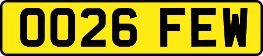 OO26FEW