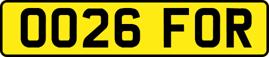OO26FOR