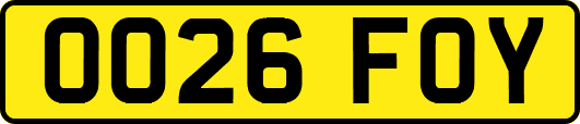 OO26FOY