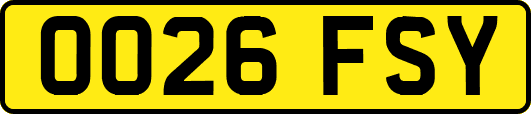 OO26FSY