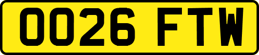 OO26FTW