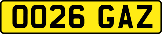 OO26GAZ