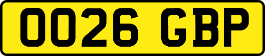 OO26GBP