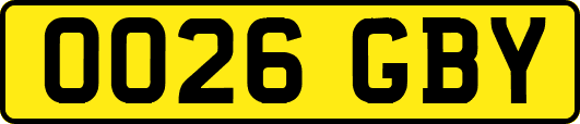 OO26GBY
