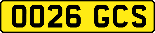 OO26GCS