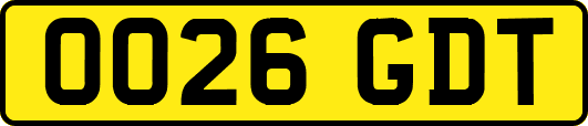 OO26GDT