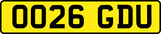 OO26GDU
