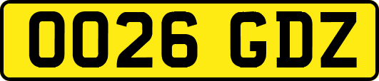 OO26GDZ