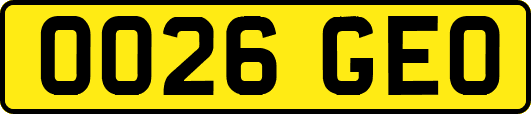OO26GEO