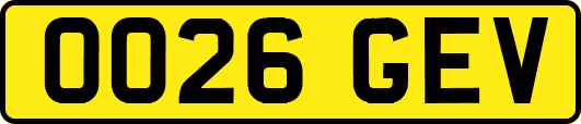 OO26GEV