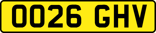 OO26GHV