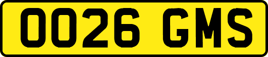 OO26GMS