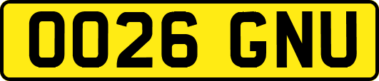 OO26GNU