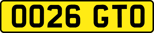 OO26GTO