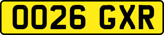 OO26GXR