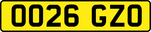 OO26GZO