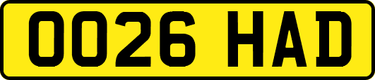 OO26HAD