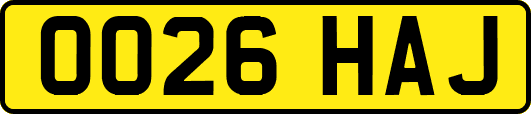 OO26HAJ