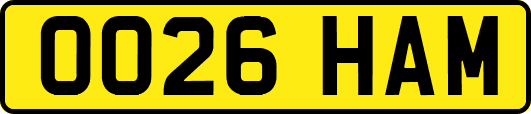 OO26HAM
