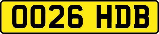 OO26HDB