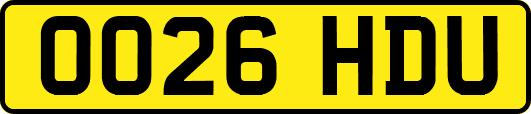 OO26HDU