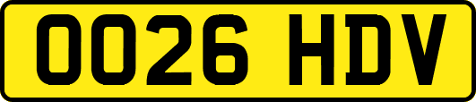 OO26HDV